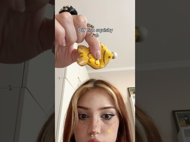 Try this when you’re bored ⭐️ DIY fish squishy tutorial