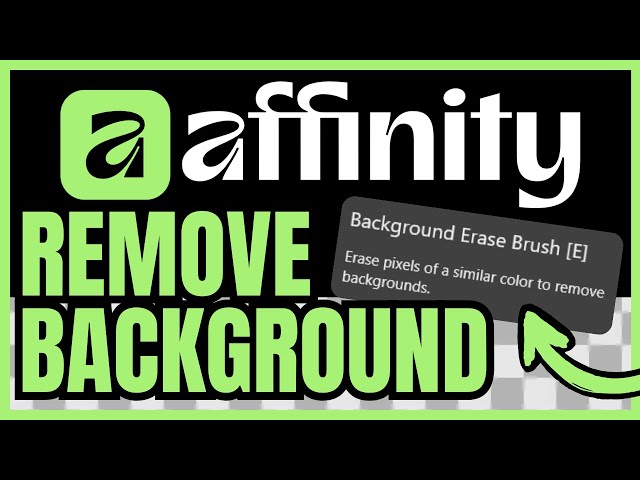How To REMOVE BACKGROUND In Affinity By Canva (QUICK & EASY) 2026