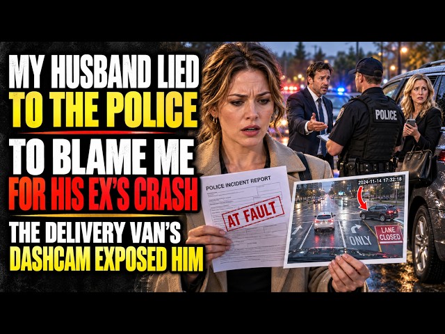 He Blamed Me for the Crash to Save His Ex—Then a Stranger Turned In the Dashcam