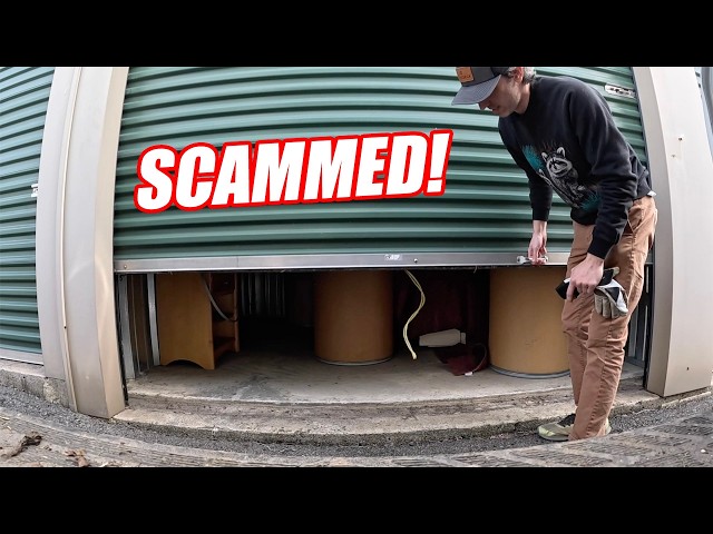 I Bought An Abandoned Storage Unit and Got SCAMMED!