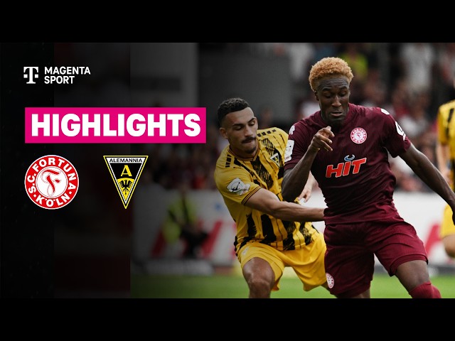 Fortuna Köln vs. Alemannia Aachen | 3. Liga Highlights | MAGENTA SPORT