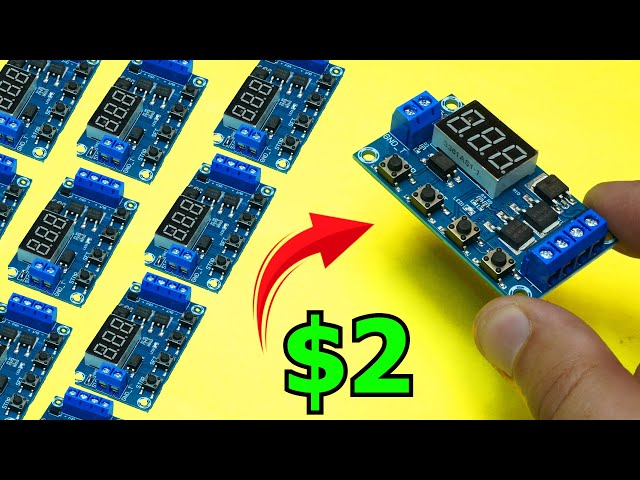 BRILLIANT $2 Module - LED Digital Trigger Cycle Timer with Delay!