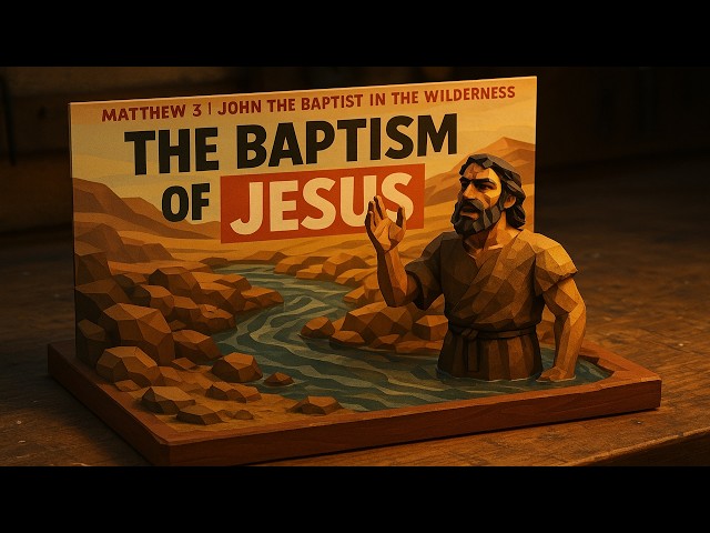Matthew 3 | The Baptism of Jesus and the Voice from Heaven