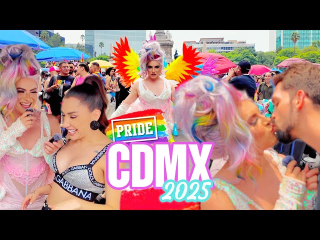 This is how PRIDE 2025 was experienced in Mexico City 🏳️‍🌈🏳️‍⚧️ | Damian Cervantes