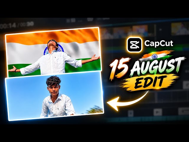 🇮🇳 15 August Edit in CapCut | Instagram trending reels edit | #capcut #edit #tutorial 