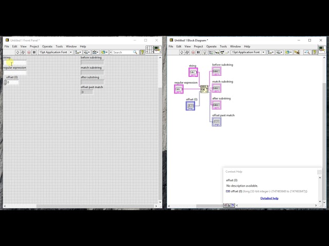 LabVIEW | String Palette 07 - Match Pattern