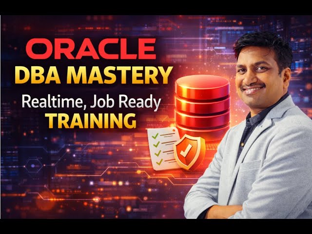 Oracle DBA Mastery  Realtime, Job Ready Training I #sqlschool #oracledba