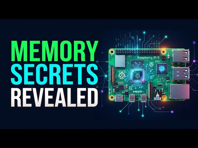ARM64 Assembly on Raspberry Pi 5: MOV, LDR & STR Explained Step by Step [03/15]