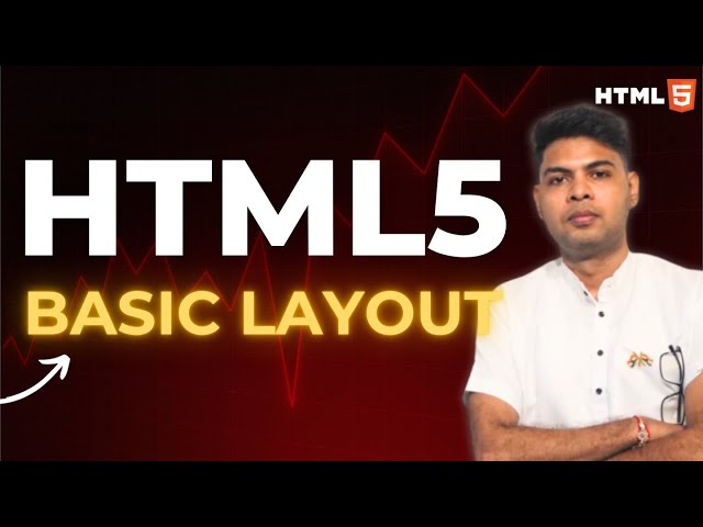 HTML Basic Layout Explained | website kaise banaye | How to Create Basic Layout in HTML