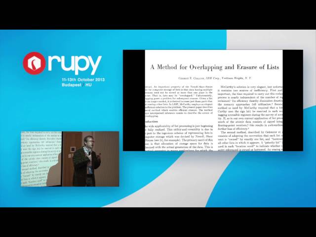 RuPy 13: Visualizing Garbage Collection in Ruby and Python / Pat Shaughnessy