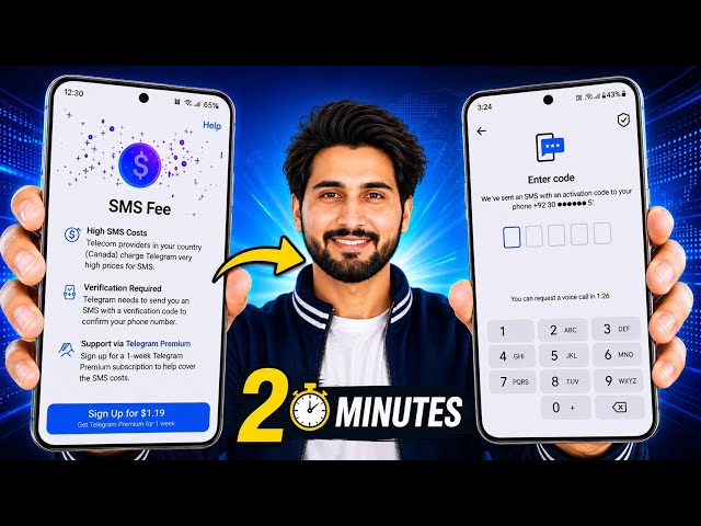 Telegram SMS Fee Problem Solved | Get Telegram Verification Code in 2 Minutes (2026)