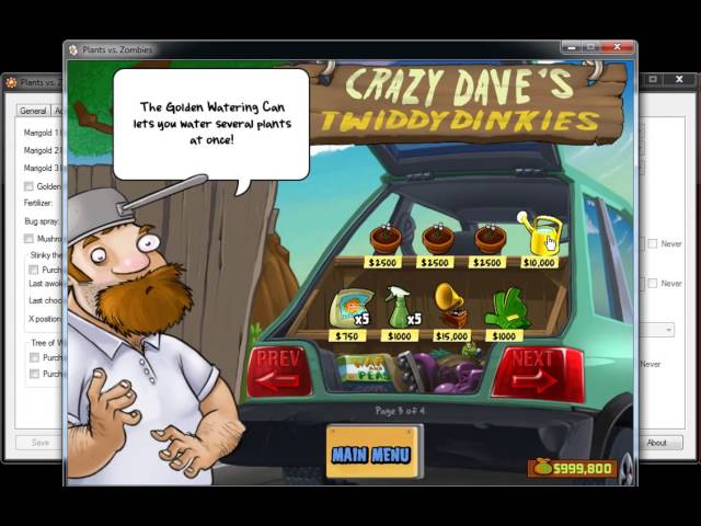 Plants vs. Zombies user file editor