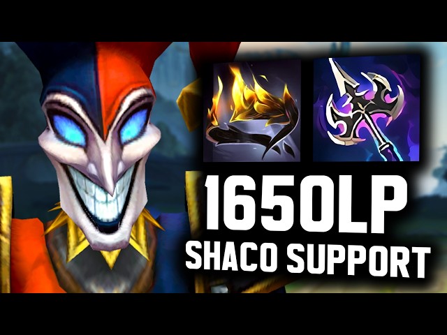 LA STRATEGIE ABOMINABLE DE CE SHACO SUPPORT 1650LP