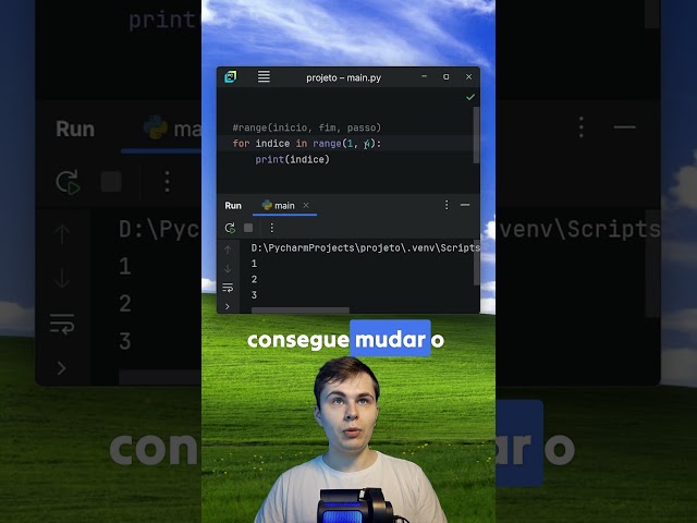 for com range() no Python