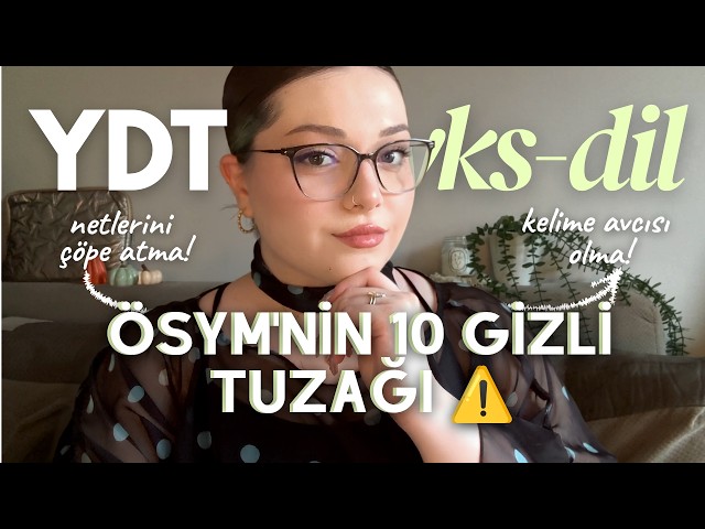 DON'T TAKE THE YDT WITHOUT KNOWING THESE! ❌ The 10 Most Deceptive Traps from ÖSYM