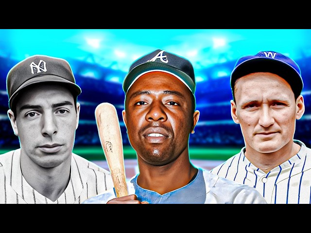 Top 15 Greatest MLB Players of All Time | Baseball Legends Ranked