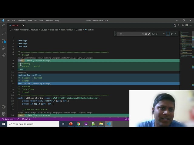 Conflict resolution with the help of GitHub Desktop #Devops
