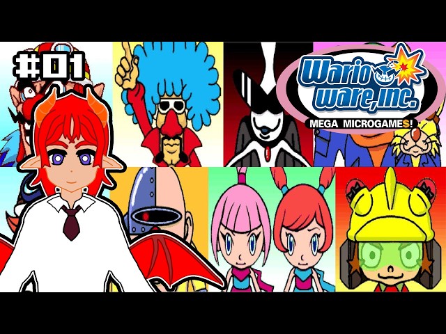 【WARIOWARE INC. MEGA MICROGAMES】 Primeros Pasos !web