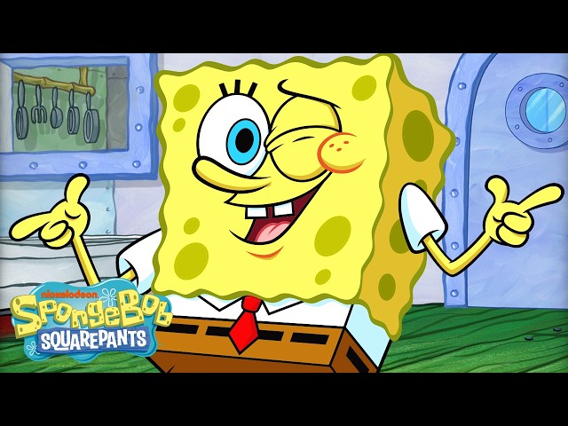 3 Hours of SpongeBob's Main Character Energy 😎 | SpongeBob