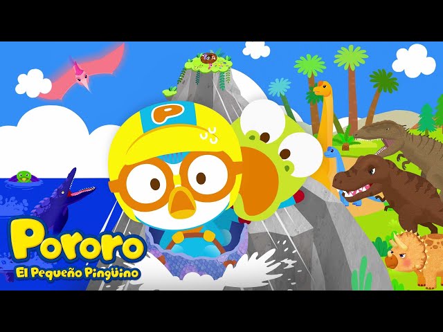 ★Todos★Aventura Dino Pororo | ¡Escapa de la isla de los Dinosaurios! | Animación de Dinosaurios