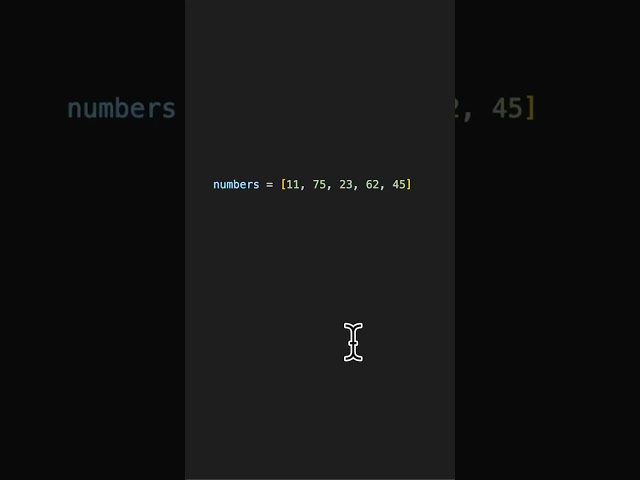 How to find maximum number in a list #python #learnpython  #coding