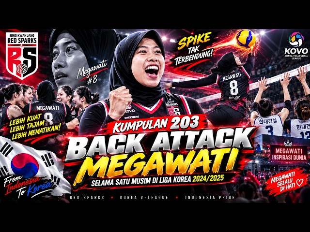 "BACK ATTACK"! Megawati Hangestri's 2024/2025 Korean League Season