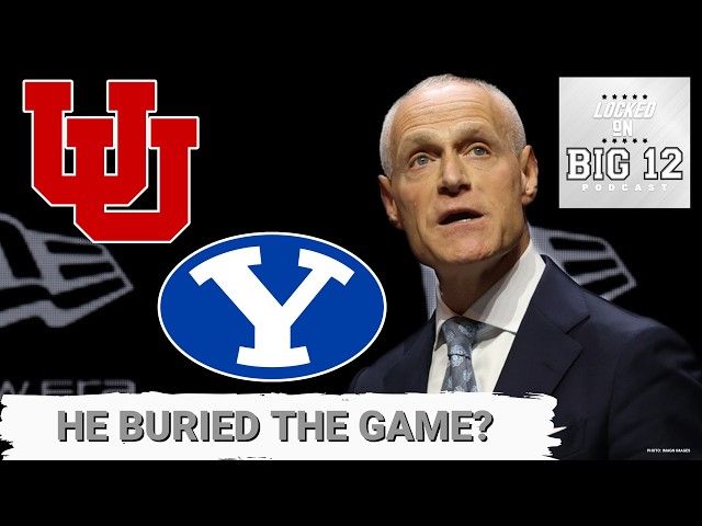 Big 12 Leader Just Made Sure No One Can Watch Utah, BYU Holy War in 2026