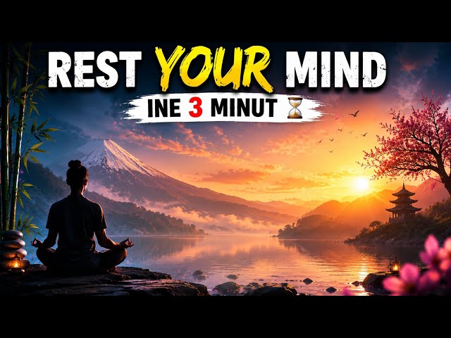 3 Minute Meditation Timer ⏳ | Relax Your Mind & Reduce Stress#Meditation#MeditationTimer#Mindfulness