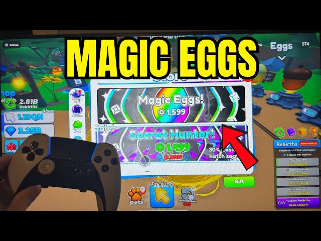 Roblox Tap Simulator: How to Hatch Magic Eggs FREE Tutorial! (PS4/PS5, Xbox, & PC)