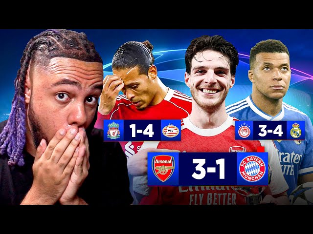 I AM BACK! Arsenal CRASH IT on Bayern 3-1, Liverpool lose by 3 AGAIN! 🔥