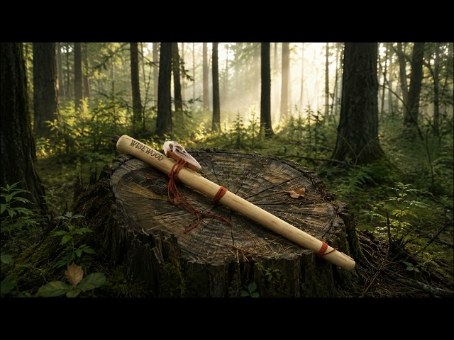Deep Native American Flute in F# Minor | 58cm Handmade WiseWood Flute | Sound Demo