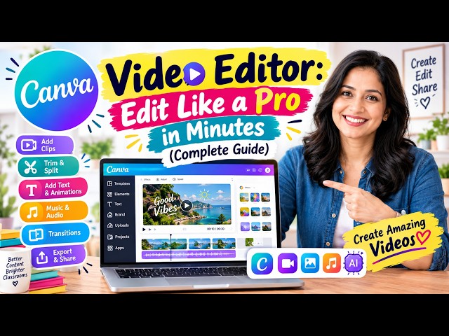 Canva Video Editor: Edit Like a Pro in Minutes (Complete Guide)