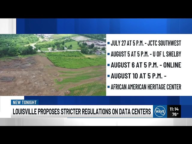 Louisville Office of Planning proposes stronger data center regulations following public feedback