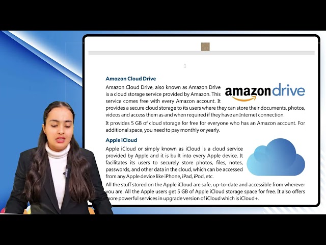 Computer Class 8 Chapter 6 Cloud Computing