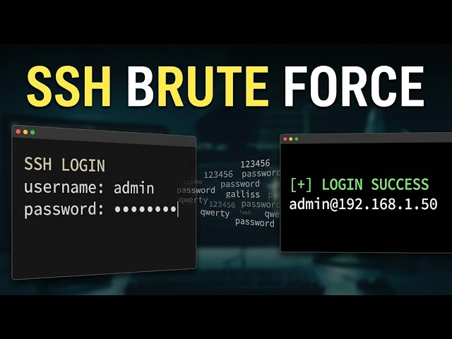 How to Brute Force SSH with a Wordlist | SSH Dictionary Attack