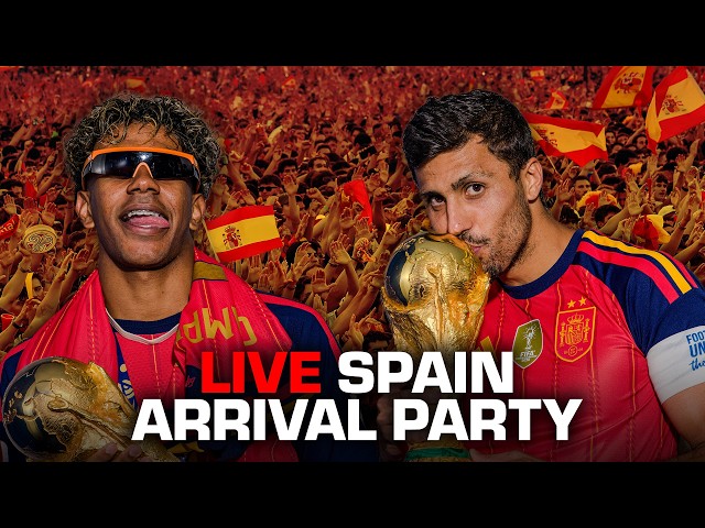 🔴 LIVE: Spanish World Cup heroes parade through Madrid as CHAMPIONS | ESPN