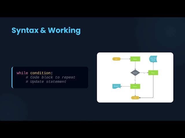 Python programming basics, While loop