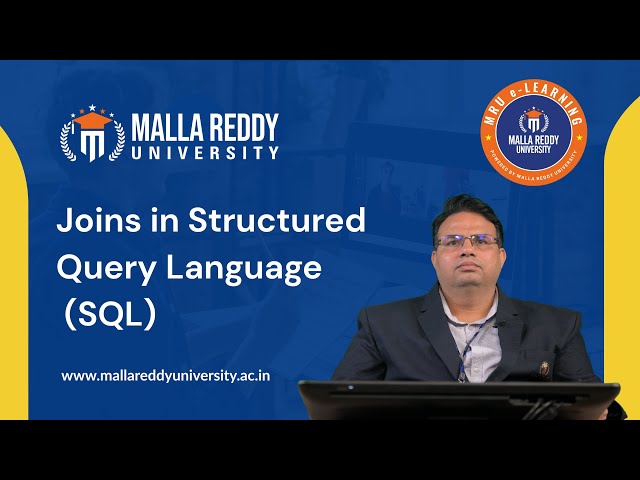 SQL Joins Explained | INNER, LEFT, RIGHT & FULL JOIN with Examples | MRU E-Learning