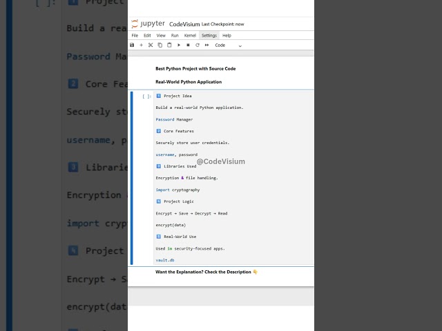 Best Python Project with Source Code | Real-World Python Application