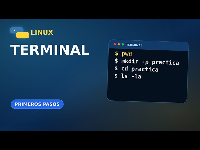 Terminal Linux para principiantes en Ubuntu: pwd, cd, ls y comandos básicos