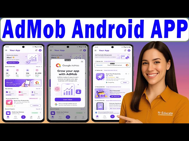 Make Android App with AdMob Ads Free without Coding (Complete Beginner's Guide)
