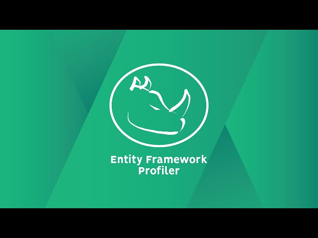 Entity Framework Profiler Introduction