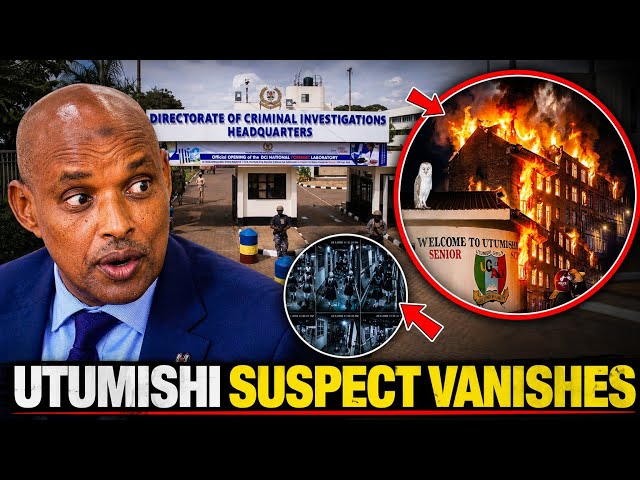 SHOCKING! New CCTV Evidence Emerges as Utumishi Fire Suspect Vanishes