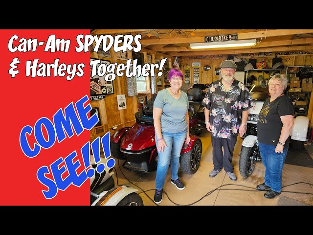 Can-Am SPYDER vs Harley Trike?...They Ride BOTH!