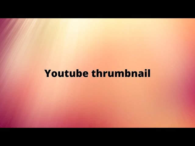 How To Make Youtube Thumbnails With Canva  2021 in Bangla | Make  Youtube Thumbnail on Canva 2021