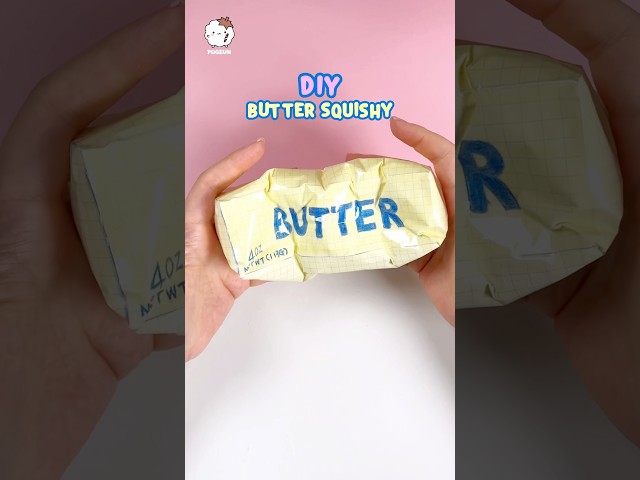 How to make Butter squishy🧈