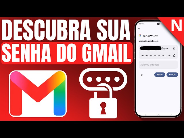 Como VER a SENHA do GMAIL no CELULAR? (Rápido e Fácil!)