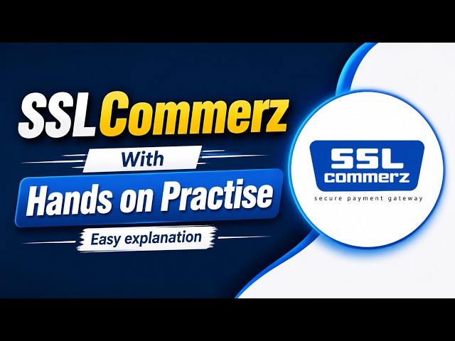 SSLCommerz Payment Gateway Integration in Node.js & Express | Bangla Tutorial 2026