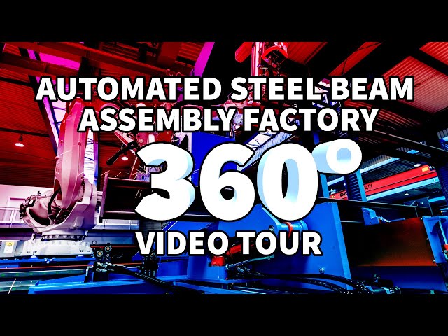VR 360 Zeman Automated Steel Beam Assembly Factory