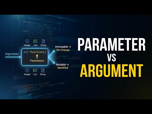 63 🐍 Python Functions: Argument Passing Explained | Call by Object Reference (Pass by Assignment)